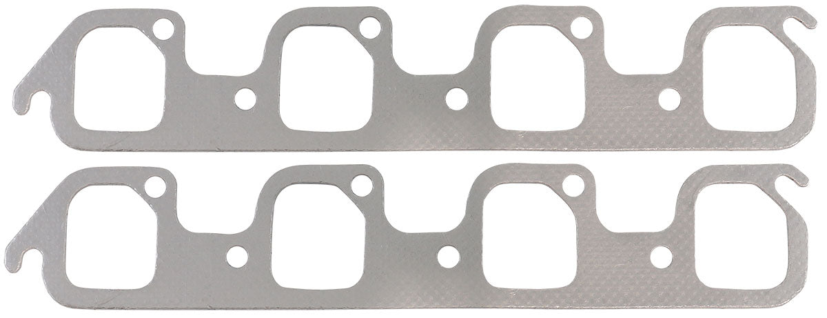 Aeroflow Ford Cleveland 4V Perforated Steel Exhaust Gaskets - AF1854-1812-1 AF1854-1812-1