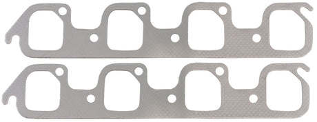 Aeroflow Ford Cleveland 4V Perforated Steel Exhaust Gaskets - AF1854-1812-1 AF1854-1812-1