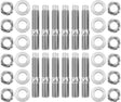 Aeroflow Ttianium 6 Point Hex Header Stud Kit - AF3699-1401 AF3699-1401