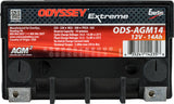 Odyssey 12V Extreme Series AGM Battery, 220CCA - ODS-AGM14