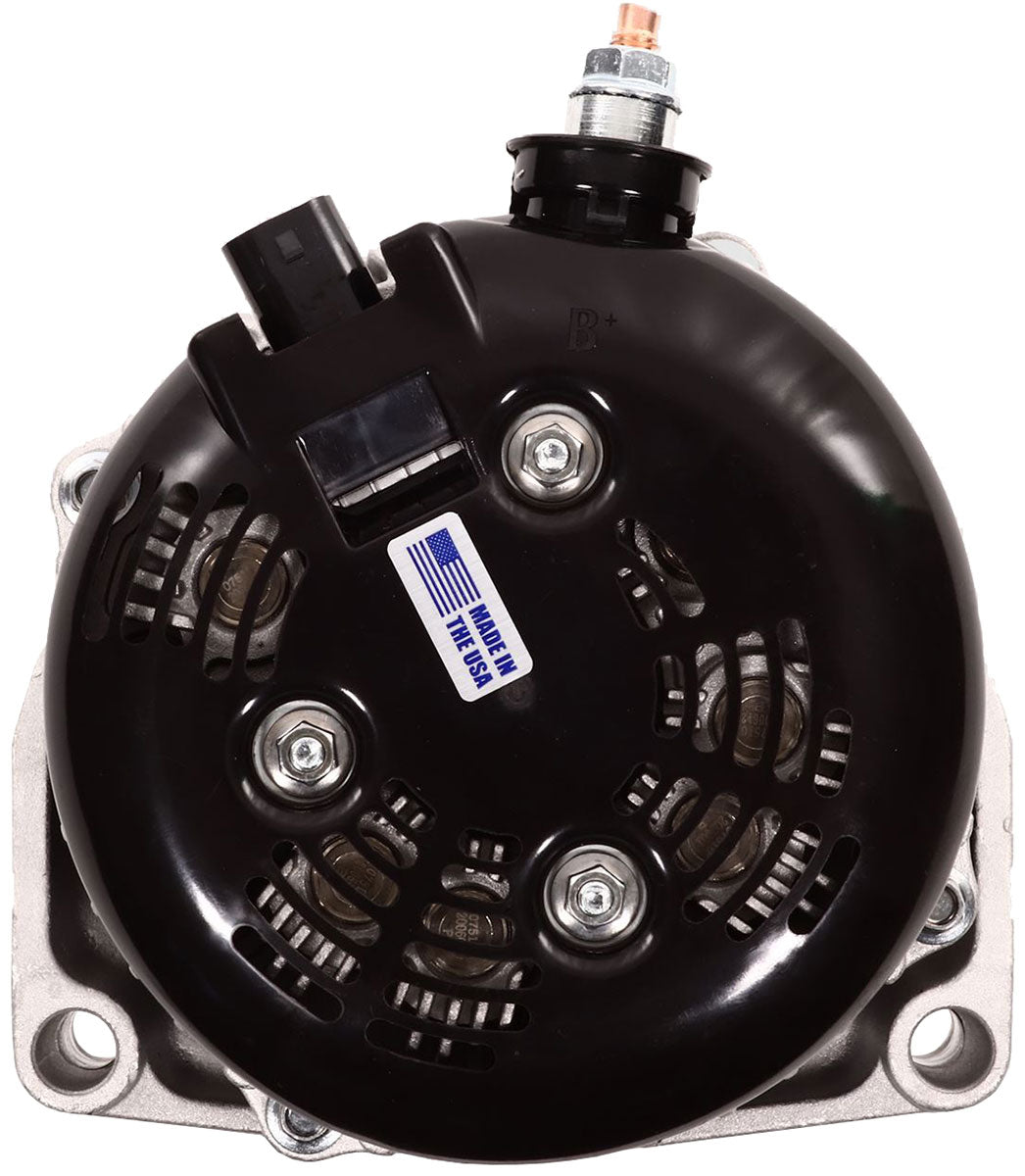 Mechman Elite Series Racing Alternator Suit Holden VE-VF LS with 2 Pin with RVC, 6-Groove Pulley, Natural Finish, 250 Amp (MM14019250)