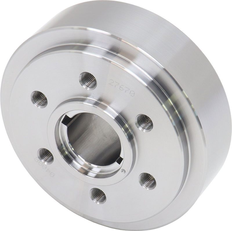 Romac Steel Blower Crank Hub Suit SB Chev, 6-Bolt, Dual Keyway, Neutral Balance (RO0400B) RO0400B