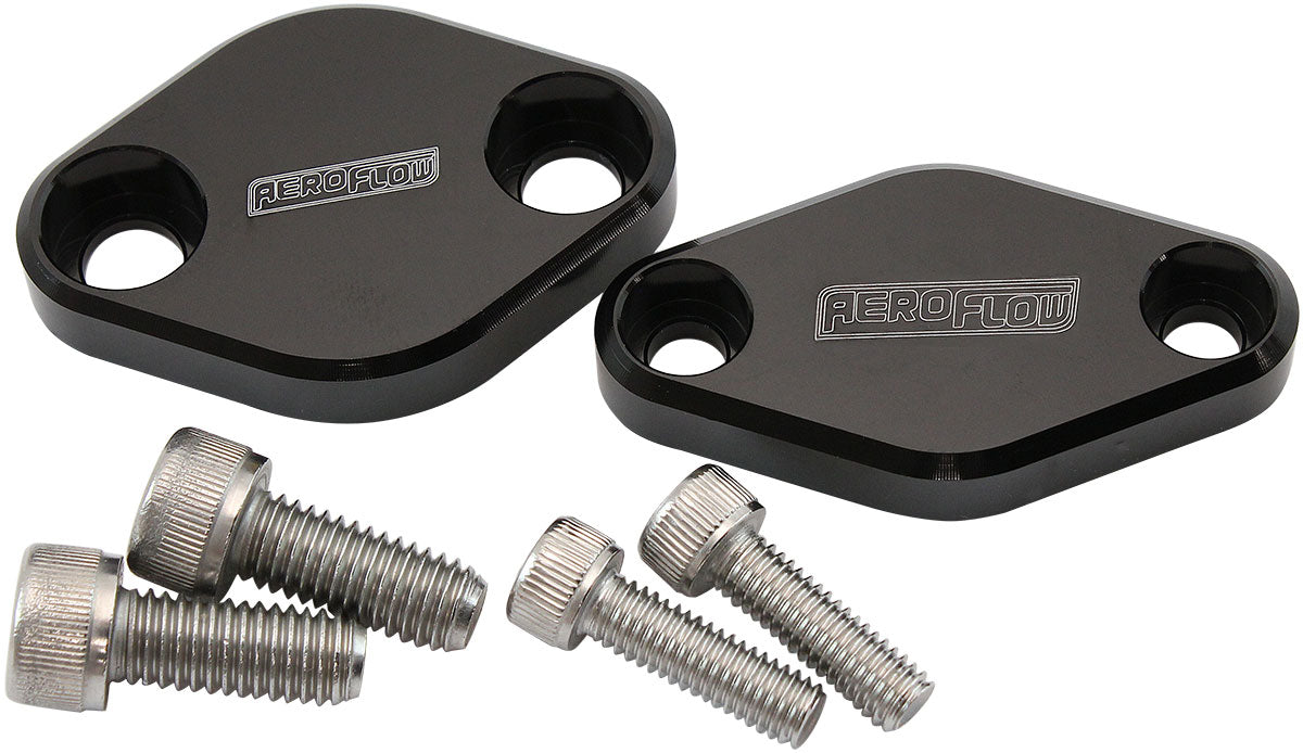 Aeroflow Subaru Air Pump Delete Plates - AF64-2254BLK AF64-2254BLK