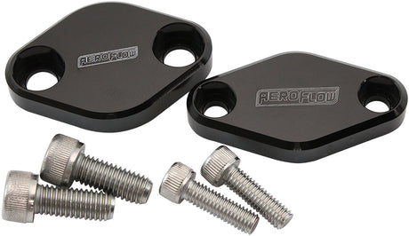 Aeroflow Subaru Air Pump Delete Plates - AF64-2254BLK AF64-2254BLK