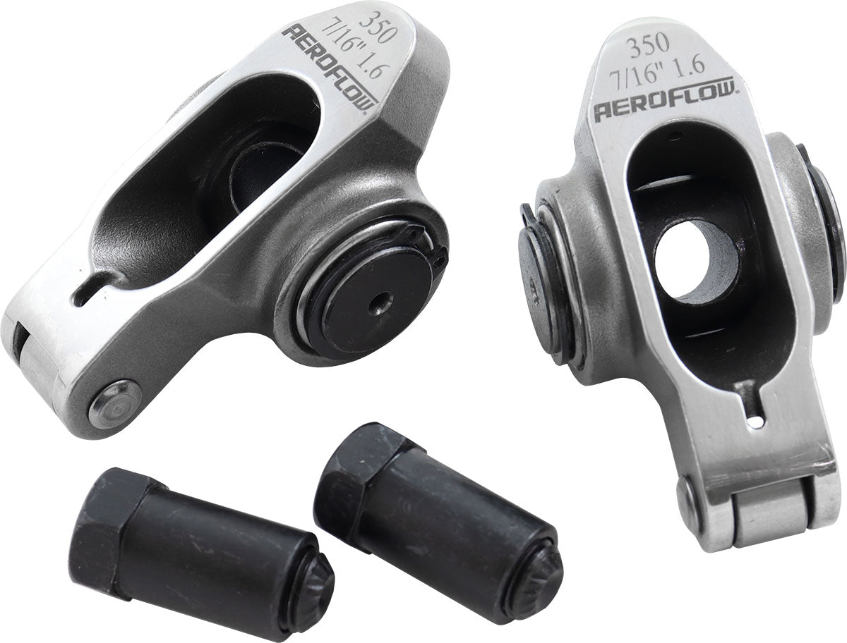 Aeroflow Small Block Chev Stainless Steel Roller Rocker Set - AF95-1207-2 AF95-1207-2