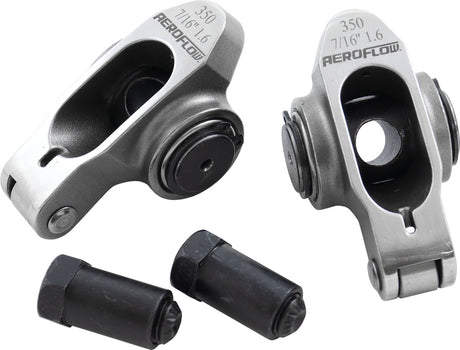 Aeroflow Small Block Chev Stainless Steel Roller Rocker Set - AF95-1207-2 AF95-1207-2