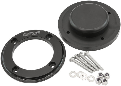 Aeroflow Ignition Wire Firewall Grommet Blank Kit - Black Face No Holes Drilled Out (AF49-1215BLK) AF49-1215BLK