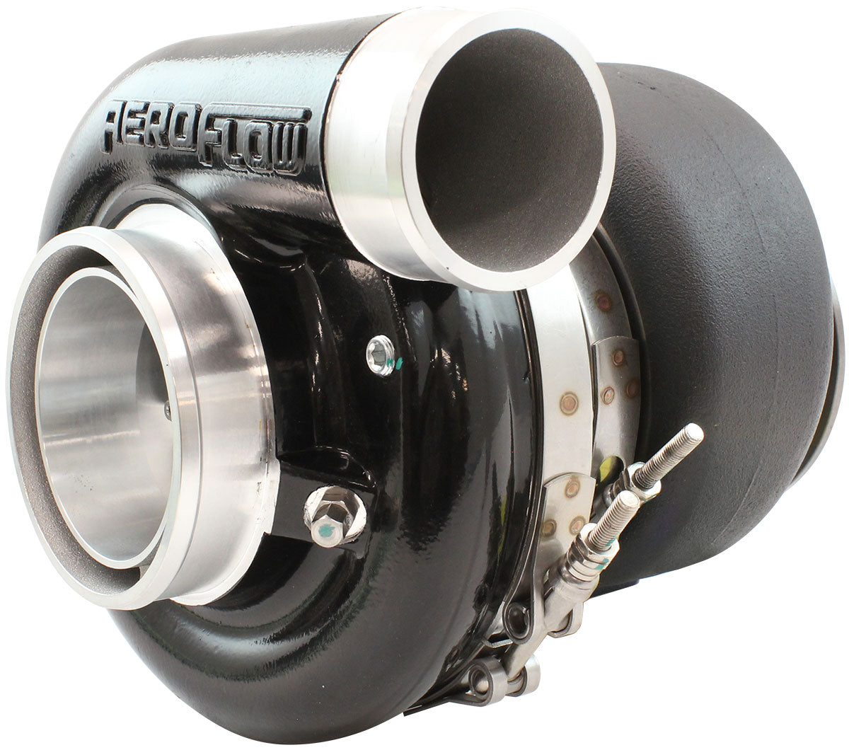 Aeroflow BOOSTED 7170 T4 1.06 Turbocharger 1150HP, Black Finish - AF8005-4065BLK