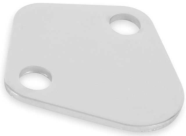 Moroso Fuel Pump Black Off Plate - Chrome - MO65394 MO65394