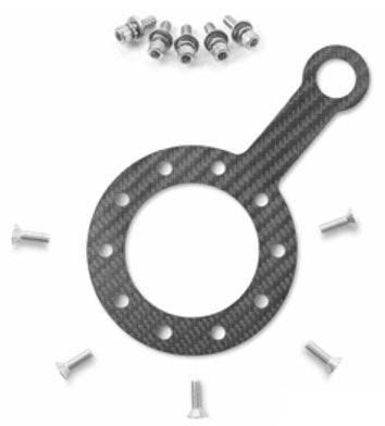 Grant 15" Classic Vinyl Steering Wheel Chrome 3-Spoke, White Gloss Vinyl Grip. 3-1/2" Dish (GR261) GR261