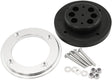 Aeroflow Ignition Wire Firewall Grommet 6 Cylinder Kit - Silver Face Suit 6 x 8.5mm Spark Plug Wires (AF49-1217) AF49-1217