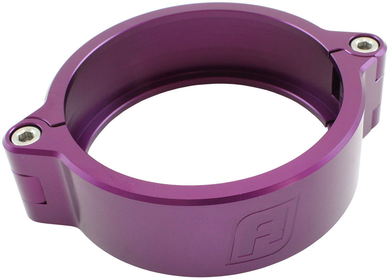Aeroflow Replacement 3" Billet Intercooler Clamp - Purple Finish Clamp and Two Bolts Included (AF59-2630PUR) AF59-2630PUR