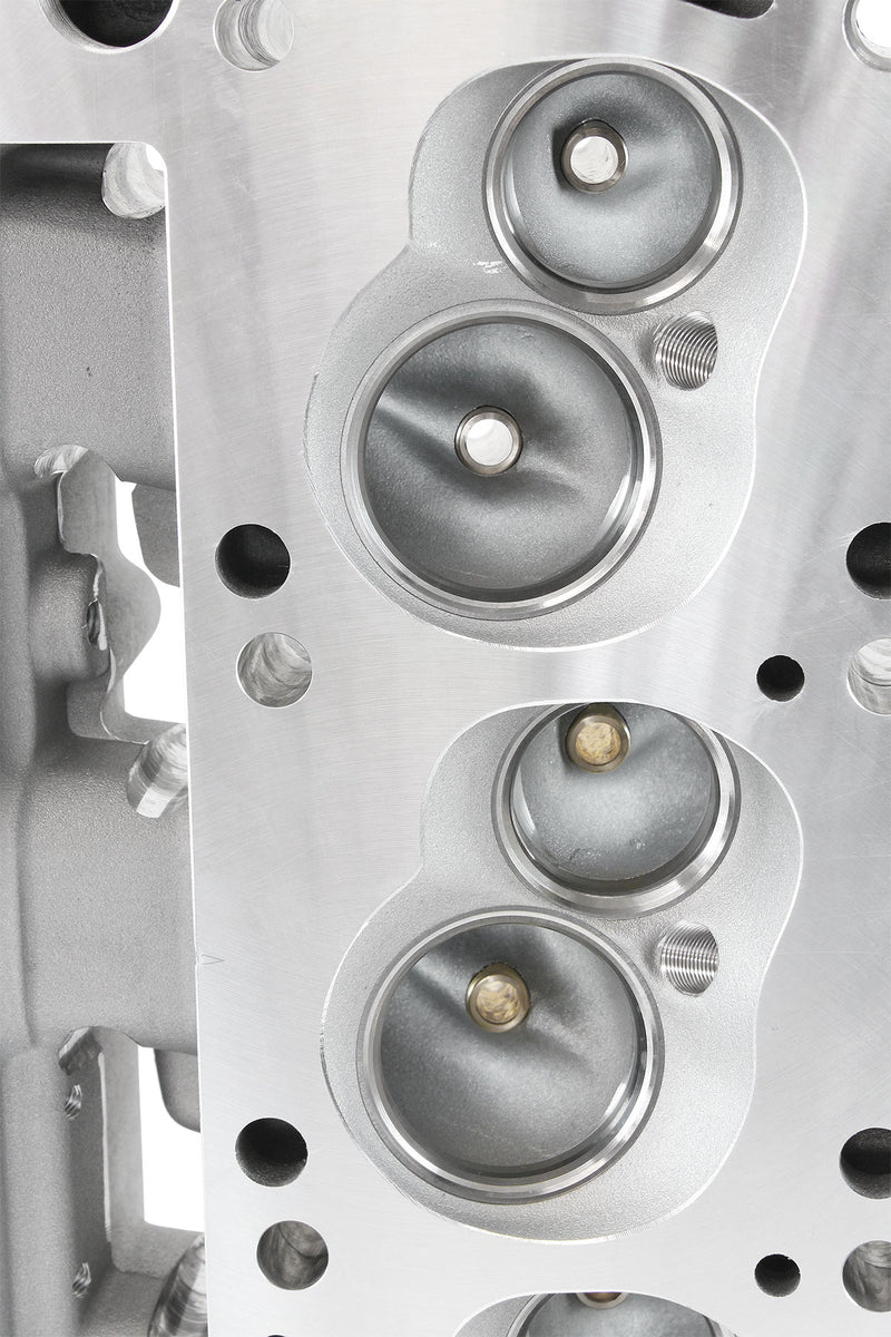 Aeroflow Bare 2V 205cc Aluminium Cylinder Heads with 64cc Chamber (Pair) Suit Ford 302-351 Cleveland (AF95-0351-64)