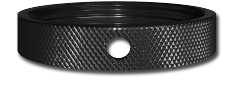 AFCO Black Jam Nut For Small Body Threaded Dual Stage Spring Setup - 20100B 20100B