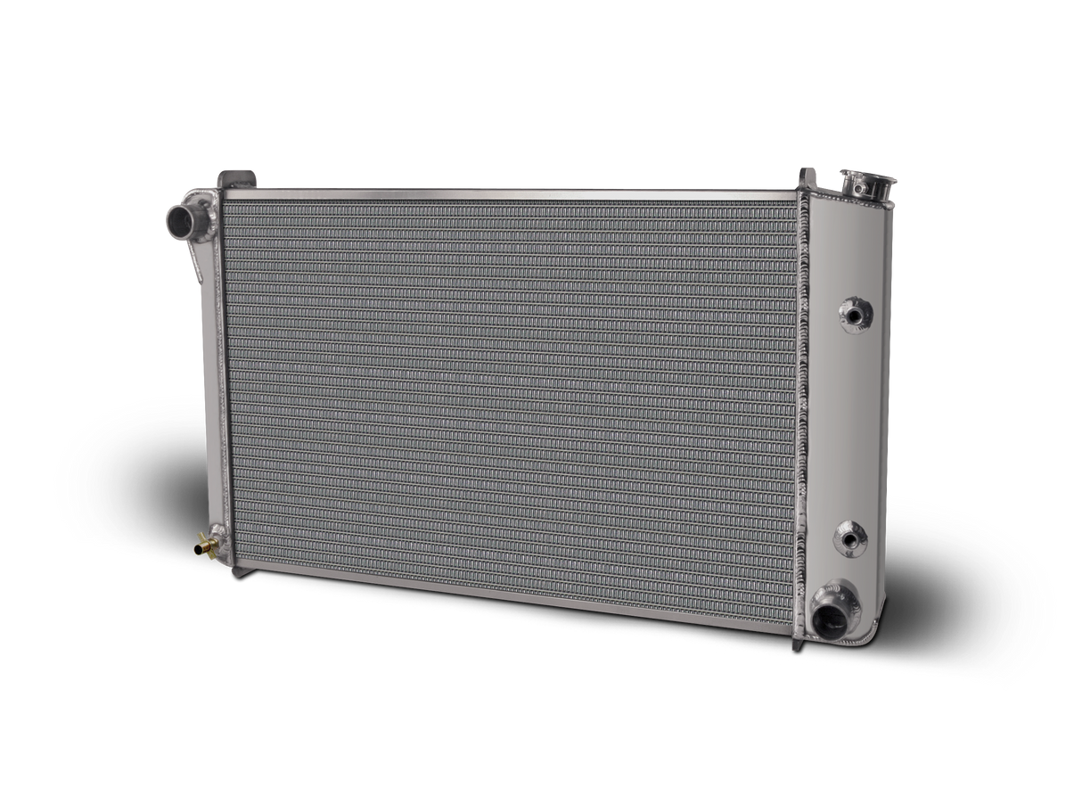 AFCO 1970-81 Camaro Chevy Aluminum Radiator and Shroud - 80255-B-SP-Y 80255-S-NA-N