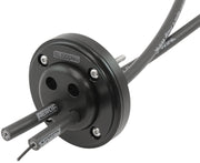 Aeroflow Ignition Wire Firewall Grommet 4 Cylinder Kit - Black Face Suit 4 x 8.5mm Spark Plug Wires (AF49-1216BLK)