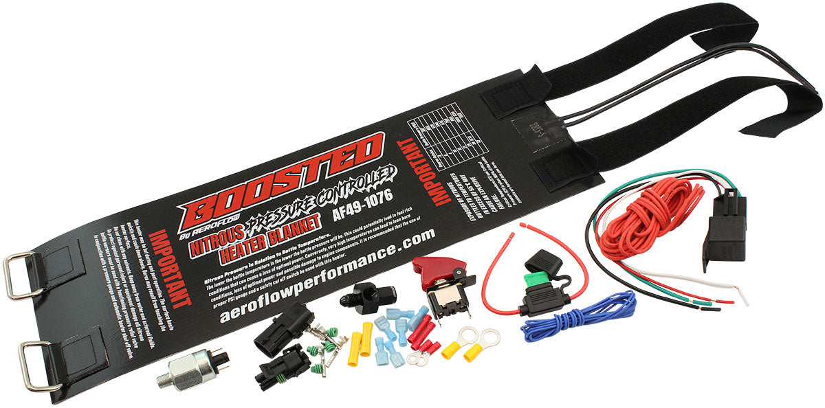 Aeroflow Nitrous Automatic Pressure/Temperature Controlled Heater Adjustable from 900psi to 1050psi (AF49-1076) AF49-1076