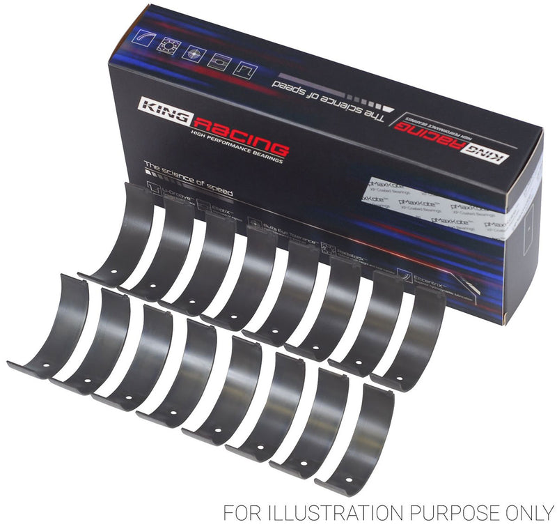 King XPC Series Conrod Bearing Set, STD Suit SB Ford 289-302 & 5.0L Windsor (KBCR804XPNC) KBCR804XPNC