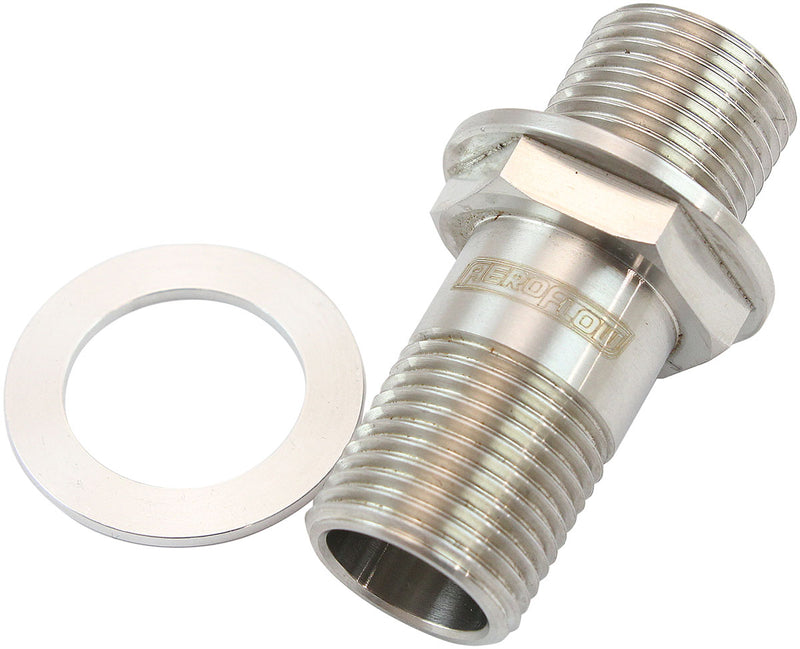 Aeroflow Toyota 1JZ/2JZ Oil Cooler Delete Stud Stainless Steel Stud (AF64-2156) AF64-2156