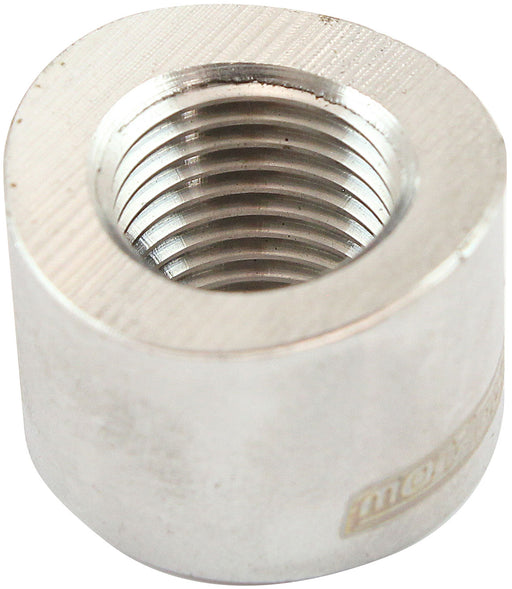Aeroflow Notched Weld-On M12 x 1.25mm Oxygen Sensor Bung Stainless Steel Material (AF990-M12SS) AF990-M12SS