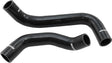 Aeroflow Ford Falcon BA, BF, FG (6 Cylinder Turbo Barra) Gloss Black Silicone Radiator Hose Kit - AF9280-0020 AF9280-0020