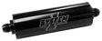 System 1 Long Billet In-Line Fuel Filter Black Anodized - SY202-202412B SY202-202412B