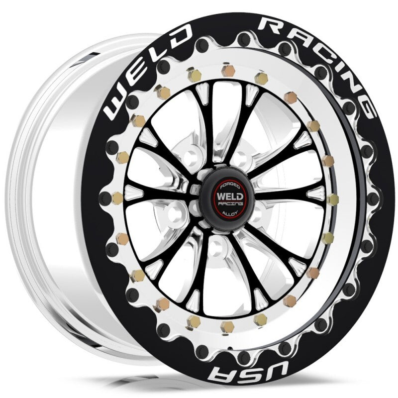 WELD Vitese RT 15 x 10" Wheel, Black Center, Single Beadlock for M/T - WE794B510206F WE794B510206F