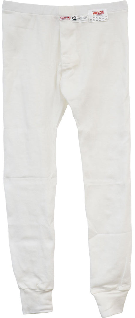 Simpson Soft Knit Nomex Underwear - 5oz Medium, White Bottom, SFI Approved (SI20103M) SI20103M