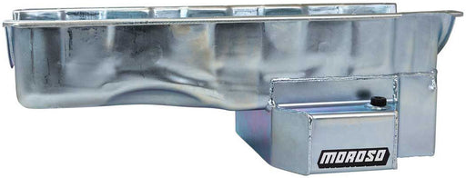 Moroso Steel Oil Pan, 8" Deep, 6.1 Litre Rear Sump Suit BB Chev 454-502, Gen 5 / Gen 6 (MO20421) MO20421