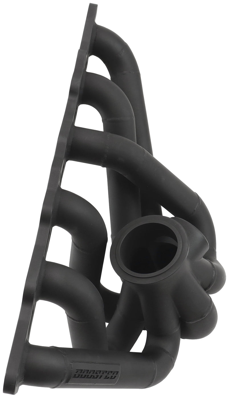 Aeroflow Boosted Nissan RB30 with RB26 Cylinder Head V-Band Turbo Manifold Suits High Mount GT40-GT45 Turbo, with 50mm External Wastegate Flange (AF8227-5100)