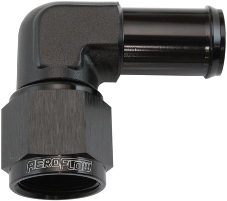 Aeroflow 90° Hose Barb 5/8" to -8AN - AF413-08-10BLK AF413-08-10BLK