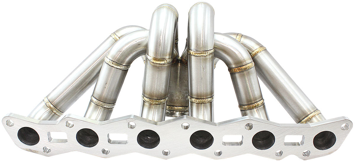 Aeroflow Boosted Nissan RB30 V-Band Stainless Steel Manifold - AF8427-6000