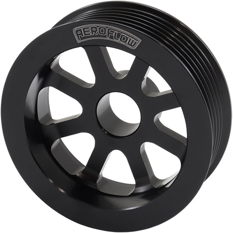 Aeroflow Oversized Alternator Pulley - Mitsubishi 4G63 - AF4080-0005BLK AF4080-0005BLK