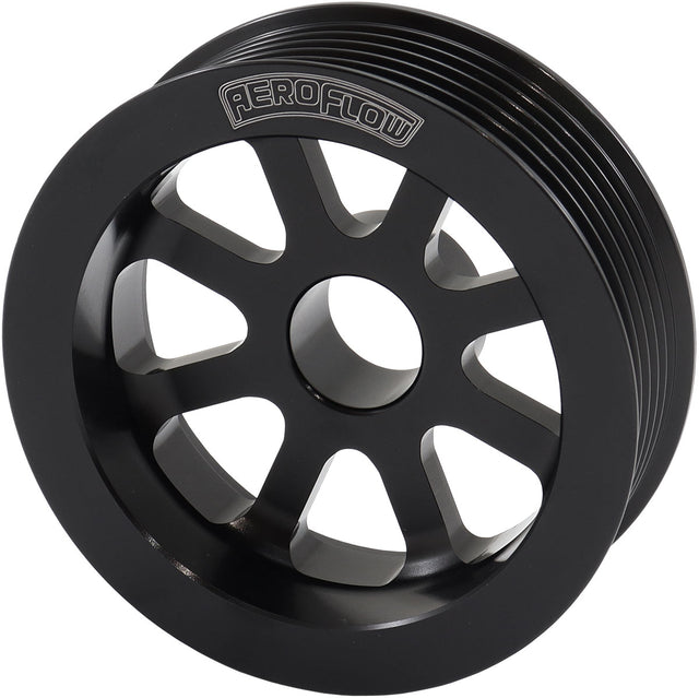Aeroflow Oversized Alternator Pulley - Mitsubishi 4G63 - AF4080-0005BLK AF4080-0005BLK