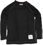 Simpson Memory Fit Long SleeveTop XX-Large, Full Length Black Top, SFI Approved (SI20123ZK) SI20123ZK
