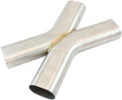 Aeroflow Stainless Steel 3" Oval Tube, X Pipe 2-1/4" H x 3-1/2" W, 1/16" Wall (AF9408-3000) AF9408-3000