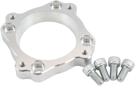 Aeroflow Nissan SR20 Bosch 68mmDBW Adapter, Raw Finish suits 68mm Bosch Throttle Body (AF64-2142) AF64-2142