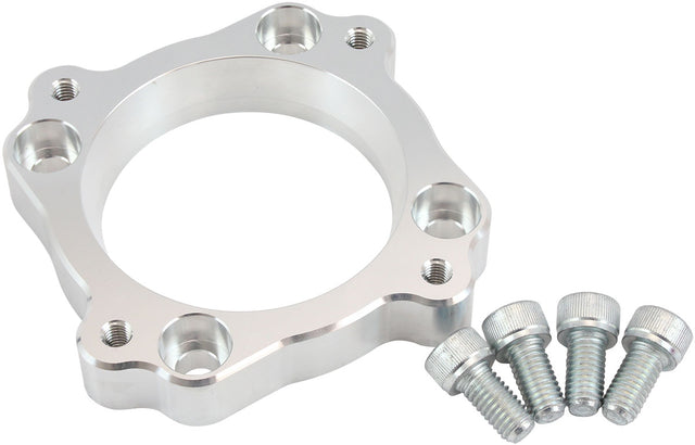 Aeroflow Nissan SR20 Bosch 68mmDBW Adapter, Raw Finish suits 68mm Bosch Throttle Body (AF64-2142) AF64-2142