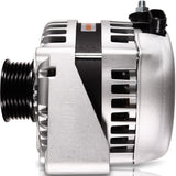 Mechman High Output 170 Amp Racing Alternator, Natural Finish - MM8237170