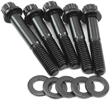 Aeroflow Small & Big Block Chevy Long Water Pump Bolt Kit - Black Finish - AF37-1600 AF37-1600