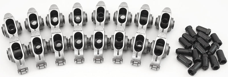 Aeroflow Ford Cleveland Stainless Steel Roller Rocker Set 7/16" Stud Mount, 1.73 Ratio, Set of 16 (AF95-1228) AF95-1228