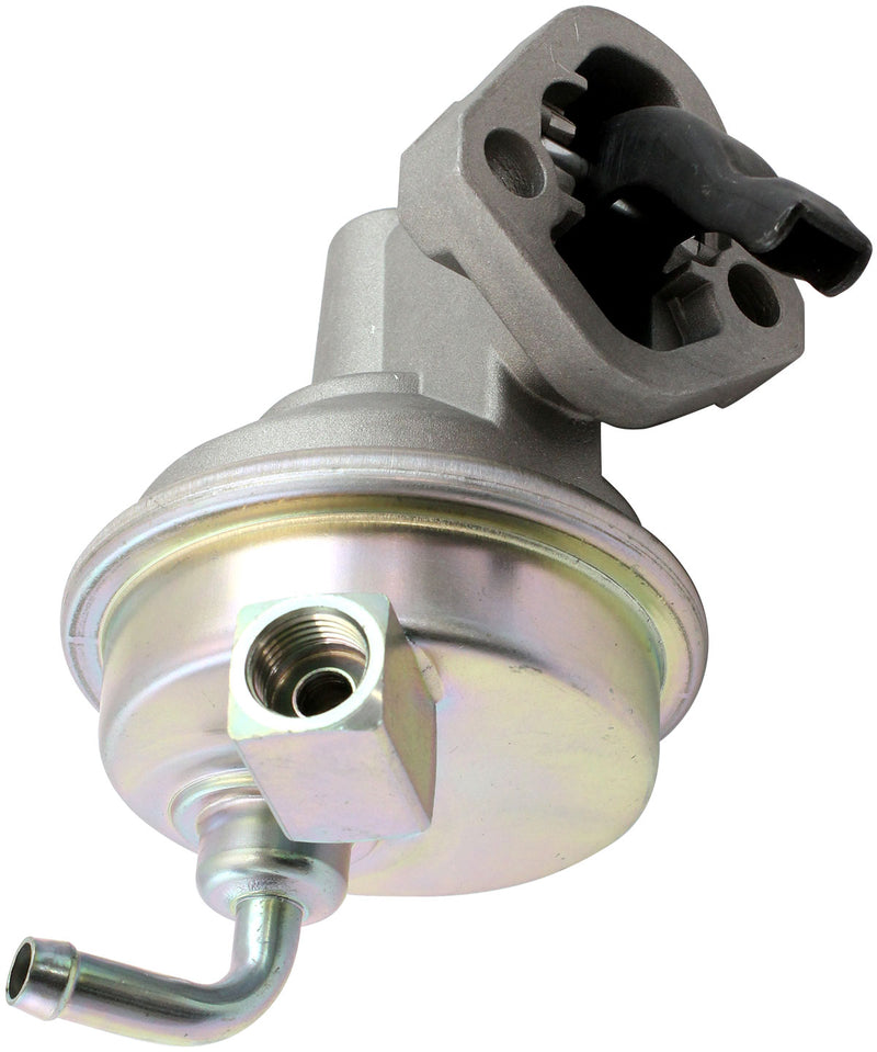 Aeroflow Small Block Chev Mechanical Fuel Pump No Vapor Return, Zinc Plate Silver Finish (AF49-1300)