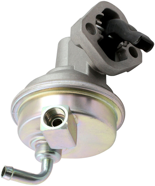 Aeroflow Small Block Chev Mechanical Fuel Pump No Vapor Return, Zinc Plate Silver Finish (AF49-1300)