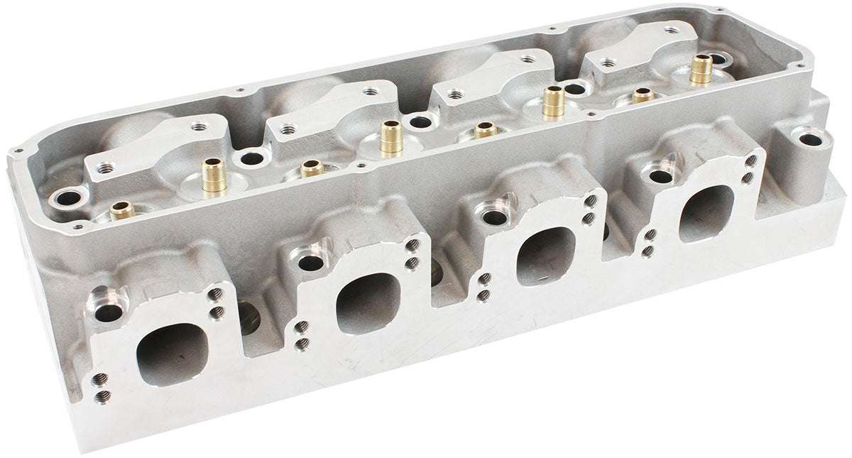 Aeroflow Bare 2V 205cc Aluminium Cylinder Heads with 64cc Chamber (Pair) Suit Ford 302-351 Cleveland (AF95-0351-64) AF95-0351-64