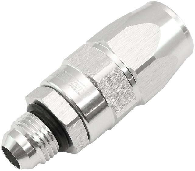 Aeroflow Male AN Swivel Straight Hose End -6AN to -8AN PTFE (Teflon®) Hose End - AF580-08-06DS AF580-08-06DS