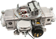 Aeroflow 670cfm 4-Barrel Street Carburettor with Vacuum Secondaries Square bore 4150 Flange, Electric Choke, Silver Finish (AF5111-1670)