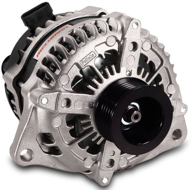 Mechman Elite Series 240 Amp Alternator, Natural Finish - MM11625240-1 MM11625240-1