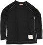 Simpson Memory Fit Long SleeveTop Small, Full Length Black Top, SFI Approved (SI20123SK) SI20123SK