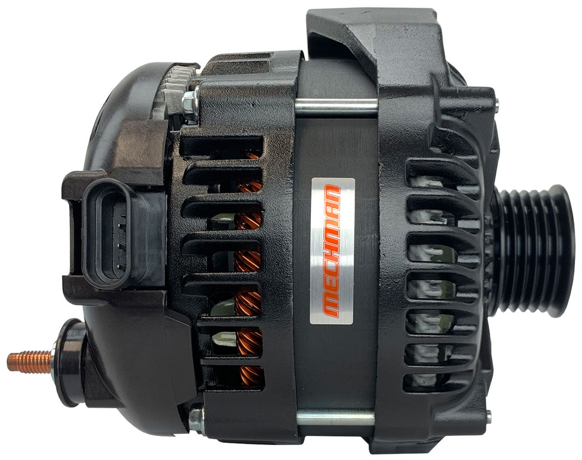 Mechman High Output 400 Amp Alternator, Black Finish - MM8206400-BLAC