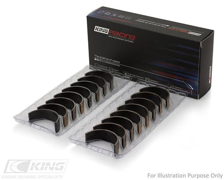 King XP Series Conrod Bearing Set, STD With .001" Xtra Clearance Suit Holden 253-304-308 (KBCR8007XPSTDX) KBCR8007XPSTDX